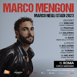 Circo Massimo : MARCO MENGONI - MARCO NEGLI STADI 2023