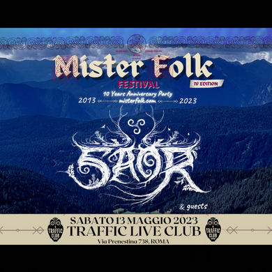 MISTER FOLK FEST WITH SAOR + GUESTS